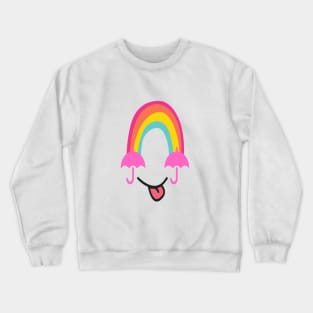 Happy Rainbow Crewneck Sweatshirt